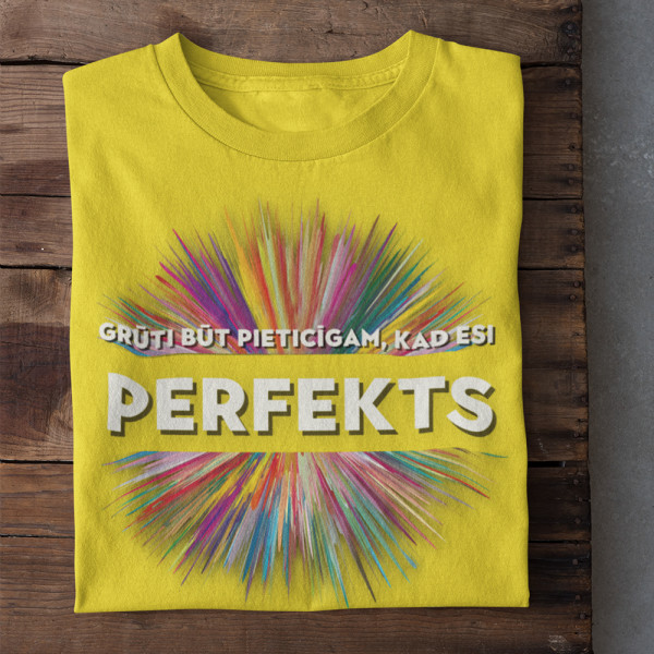 T-krekls "Misters perfektais" (krāsains)