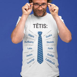 T-krekls "Tētis ar kaklasaiti"