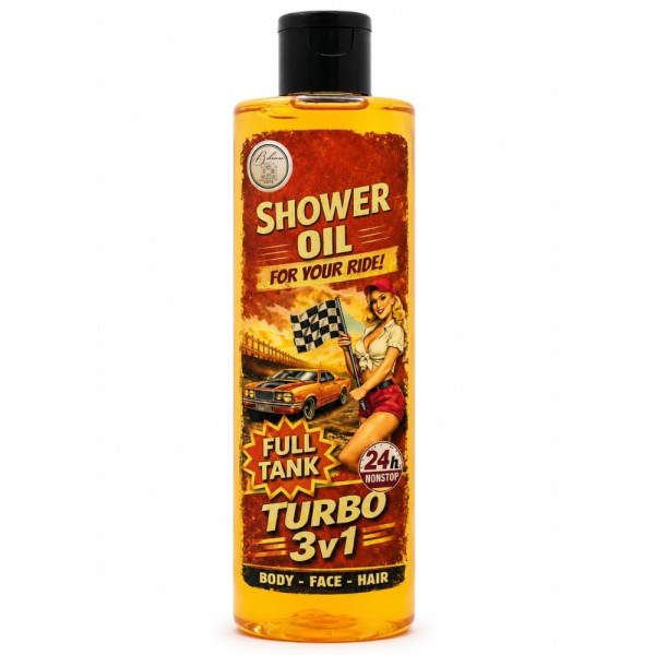 Dāvanu komplekts vīriešiem "Garage shower set" - dušas želeja 500 ml un dušas eļļa 250 ml