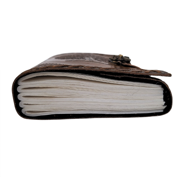 Ādas piezīmju grāmatiņa "Dzīvības koks"
