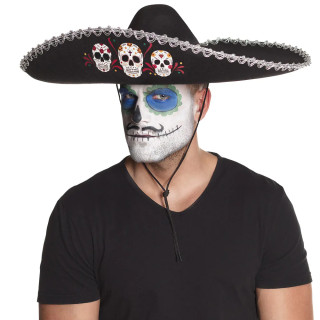 Meksikāņu cepure "Sombrero Calavera"