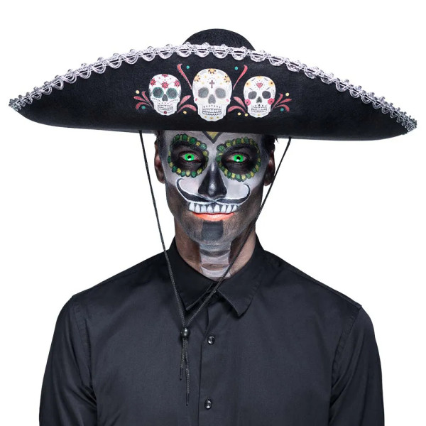 Meksikāņu cepure "Sombrero Calavera"