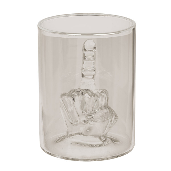 Viskija glāze „Middle Finger“, 350 ml