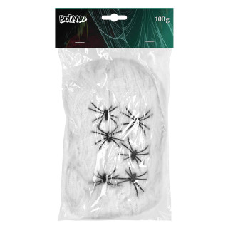 XL Helovīna zirnekļa tīkls (balts) (100g.)