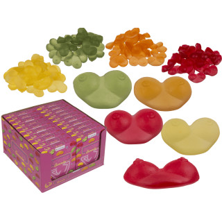 Gumijas konfektes "Gummy Boobs" Gumijas konfektes "Gummy Boobs"