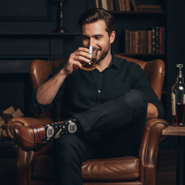 Dāvanu komplekts "Drinks" (glāze + zeķes)