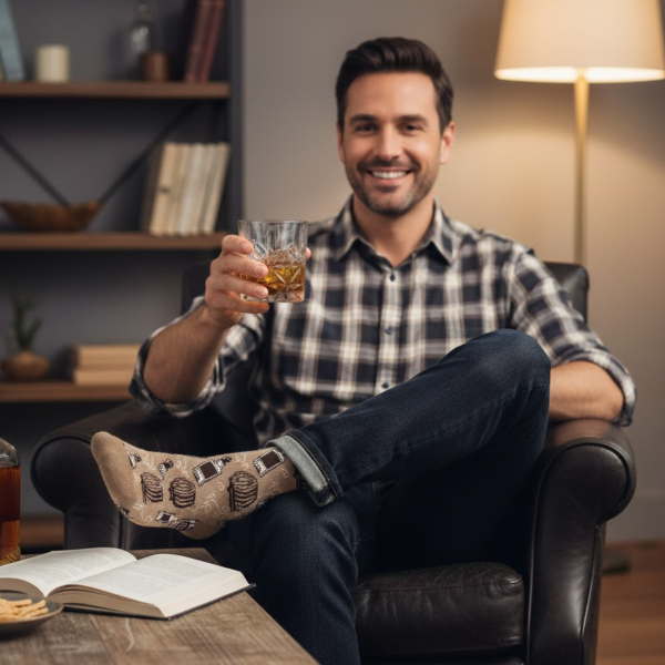 Dāvanu komplekts "Drinks" (glāze + zeķes)