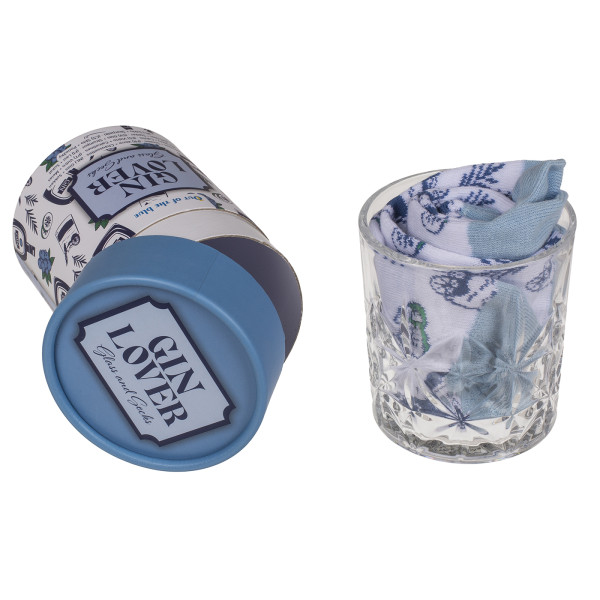 Dāvanu komplekts "Drinks" (glāze + zeķes)