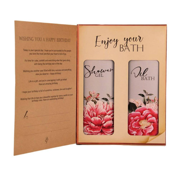 Kosmētikas komplekts "Birthday book" (2 x 250ml) Kosmētikas komplekts "Birthday book" (2 x 250ml)