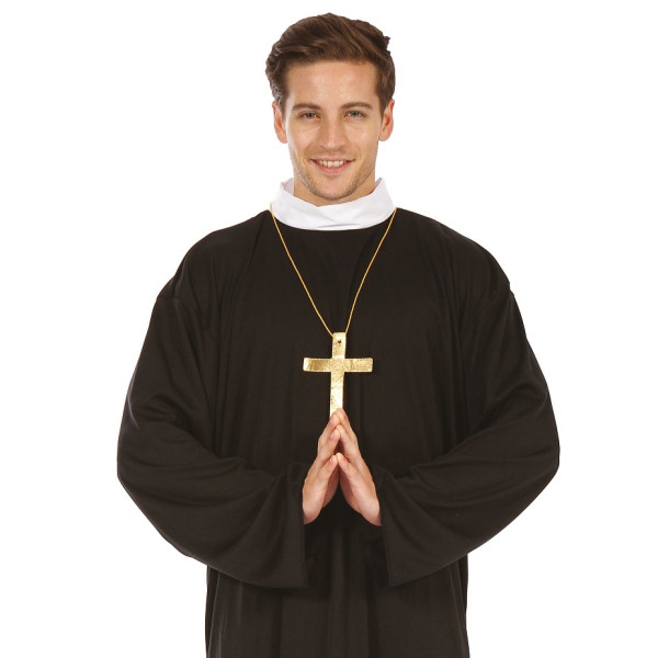 Pieaugušo kostīms "Priesteris" (universāls izmērs) Pieaugušo kostīms "Priesteris" (universāls izmērs)