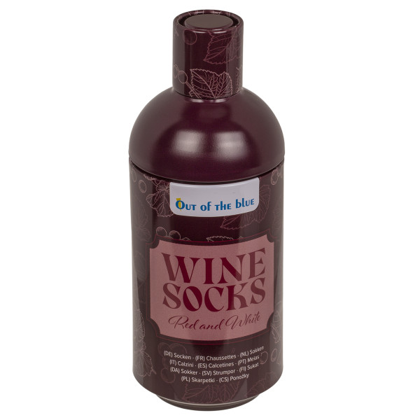 Sarkanvīna un baltvīna zeķes, 2 pāri
