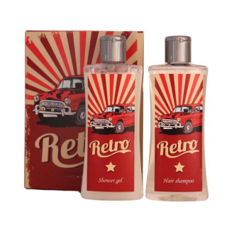 Kosmētikas komplekts "Retro vadītāja grāmata" (2 x 250ml)