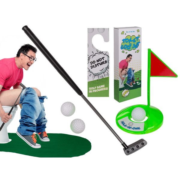 Mini golfs - tualetes paklājiņš