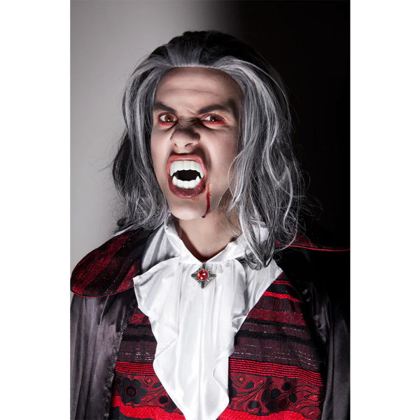 Mini vampīru komplekts (mākslīgās asinis, zobi)