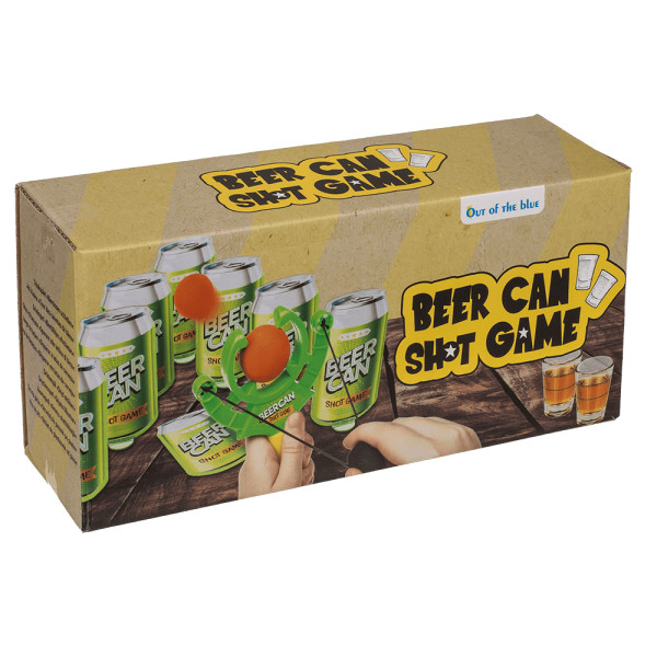 Ballīšu spēle "Beer can shot game"