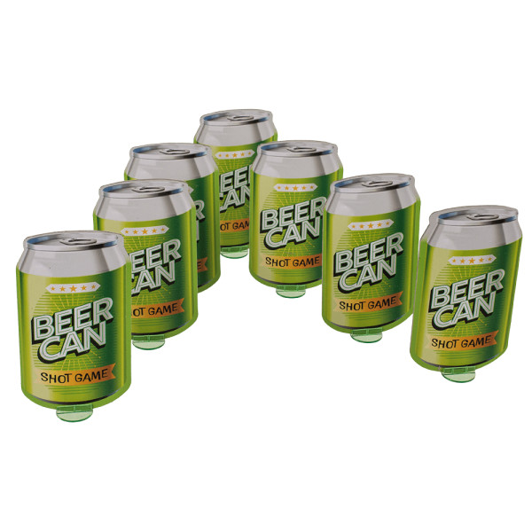 Ballīšu spēle "Beer can shot game"