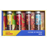 Kraukšķīgu, grauzdētu circeņu komplekts dāvanu kastītē