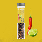 Kraukšķīgi grauzdēti circeņi "Chilli and Lime"