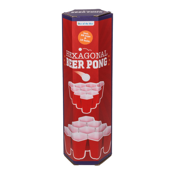 Spēle "Hexagonal Beer pong"