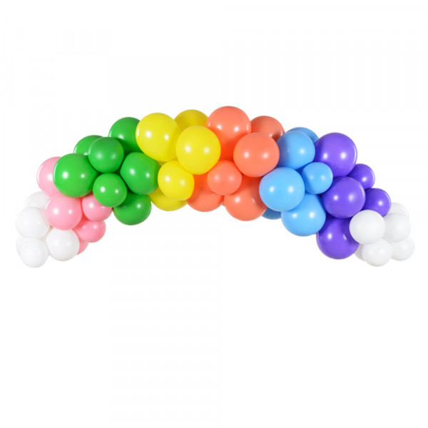 Balonu virtene "Rainbow" (60gab, 200cm)