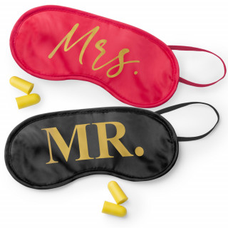 Miega masku komplekts "Mr & Mrs"