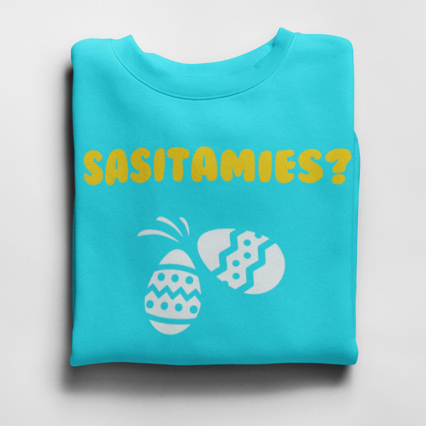 T-krekls "Sasitamies?"