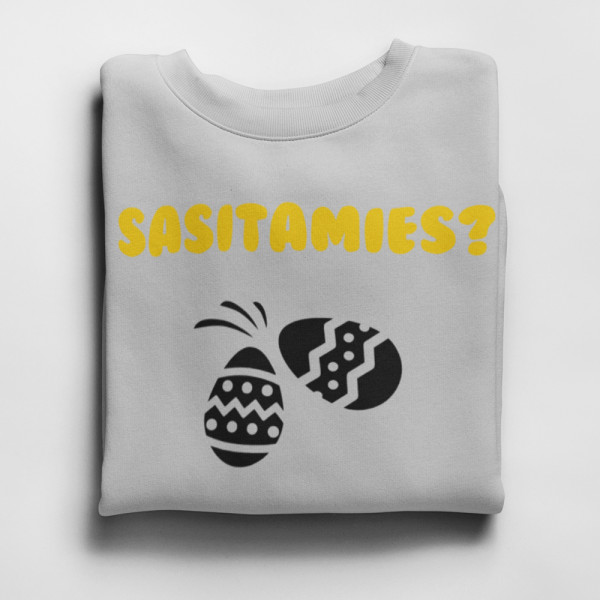 T-krekls "Sasitamies?"