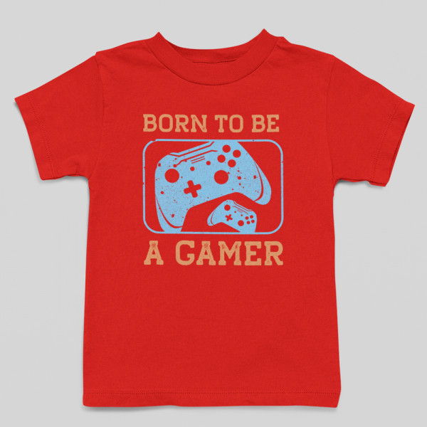 Bērnu T-krekli "Born to be a gamer"