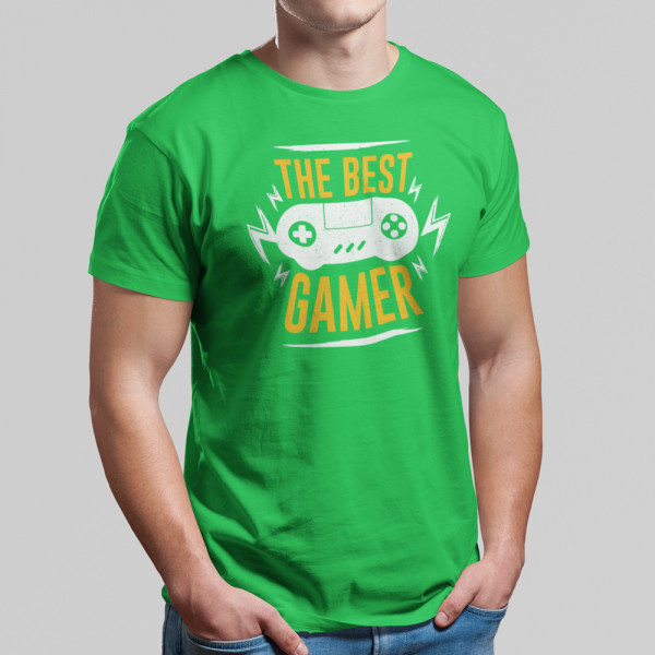 T-krekls "The best gamer"