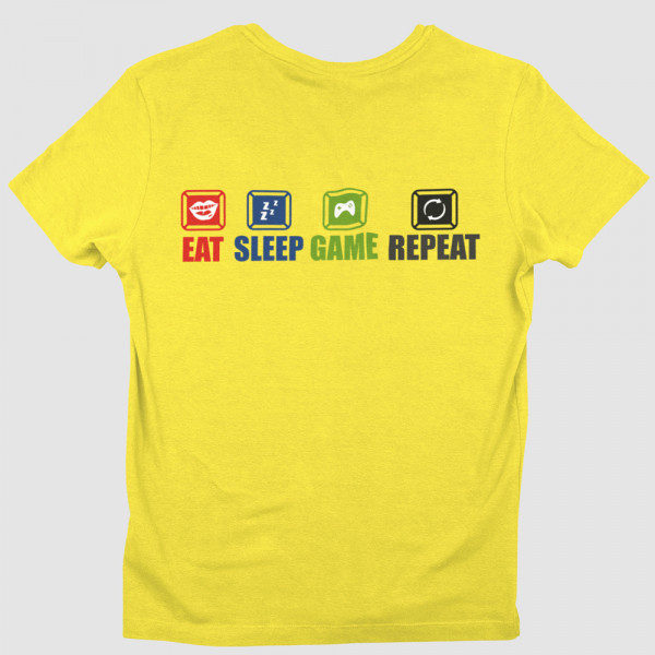 T-krekls "Eat.Sleep.Game.Repeat."