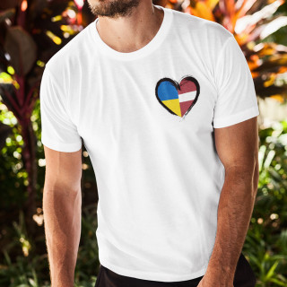 T-krekls "Divas valstis - viena sirds"