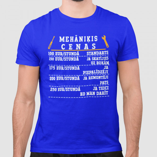 T-krekls "Mehāniķa cenrādis"