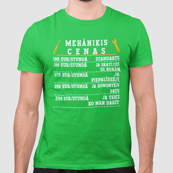T-krekls "Mehāniķa cenrādis"