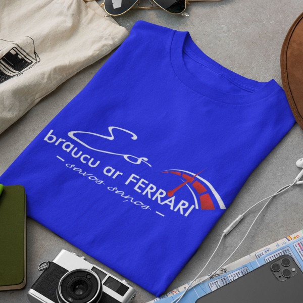 T-krekls "Es braucu FERRARI"