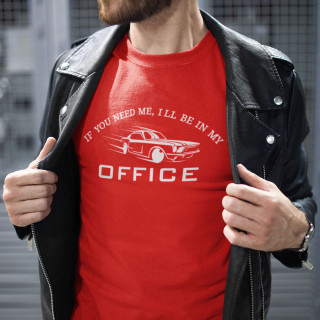 T-krekls "I'll be in my office"
