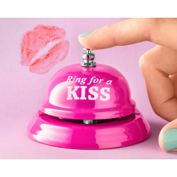 Viesnīcas recepcijas zvans "Ring for KISS"