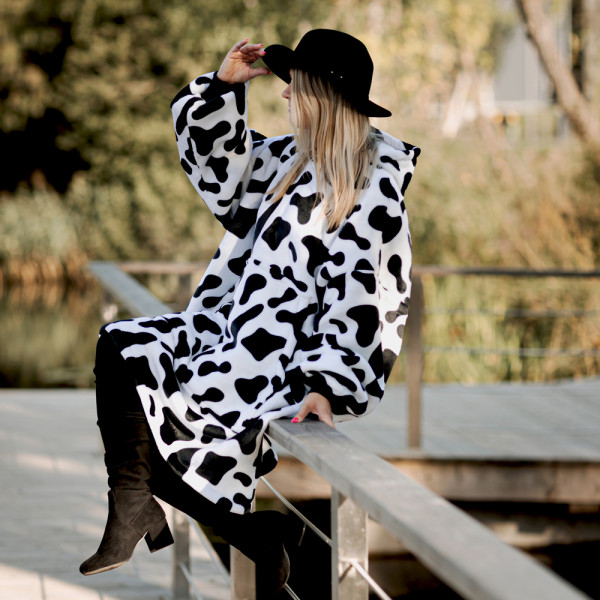 BARAMOOR džemperis - pleds "Cute cow"