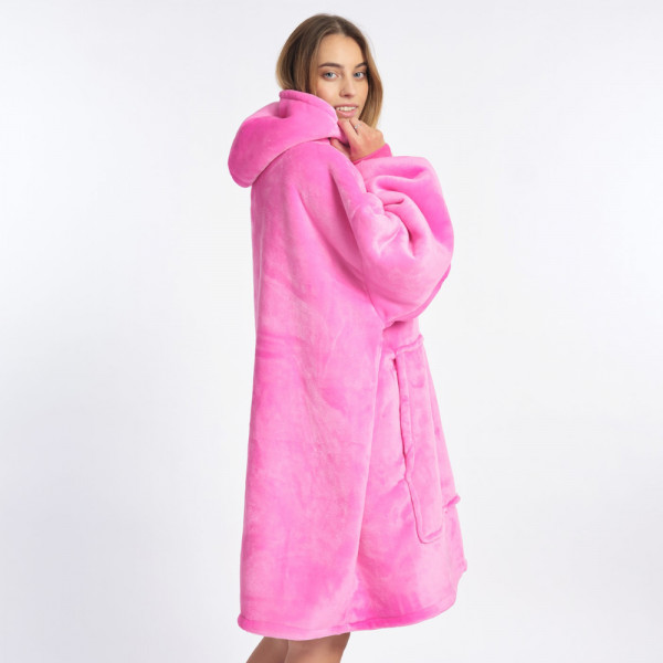 BARAMOOR džemperis - pleds "Hot pink"