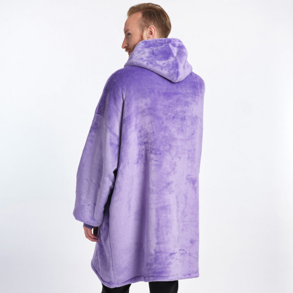 BARAMOOR džemperis - pleds "Purple"