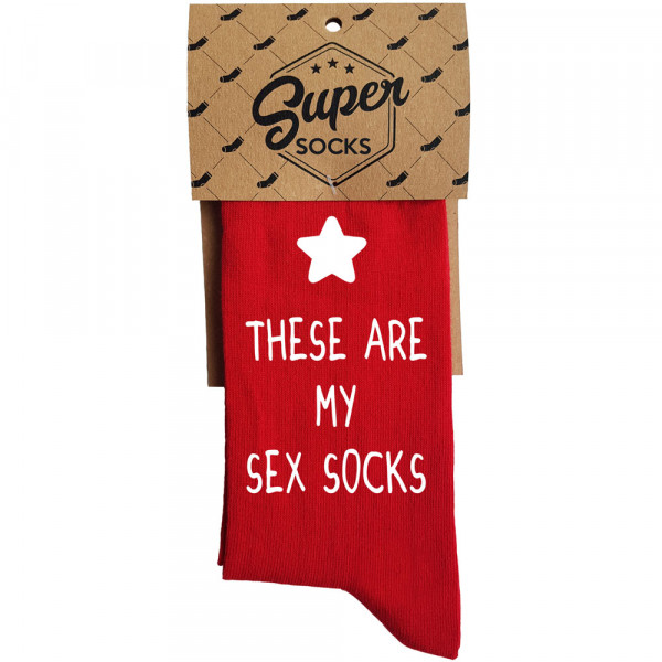 Zeķes "These are my sex socks"