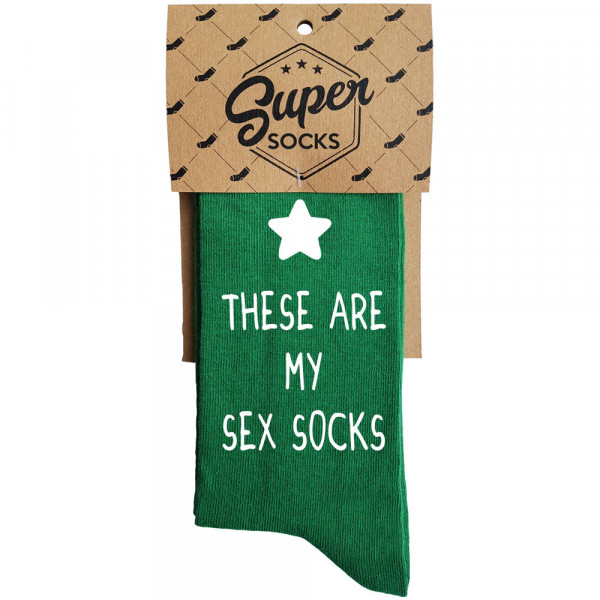 Zeķes "These are my sex socks"