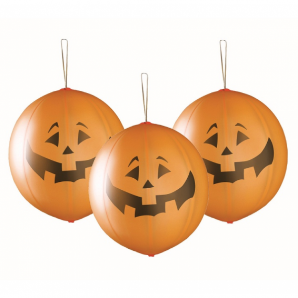 Premium baloni "Halloween Pumpkin" (3gab.)