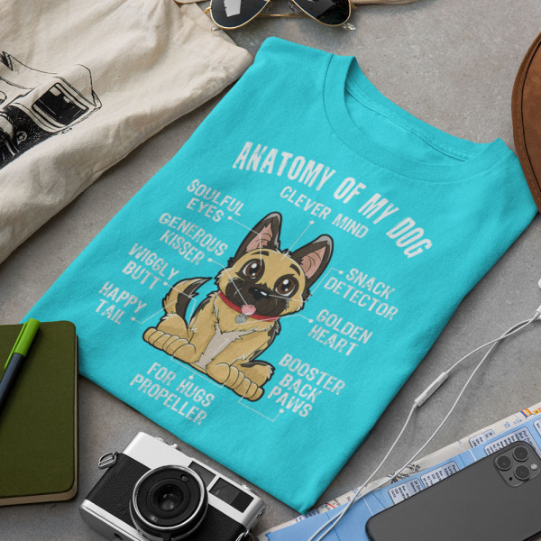 T-krekls "Anatomy of my dog"