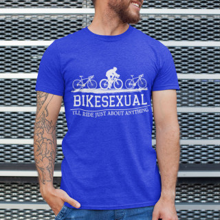 T-krekls "Bikesexual"