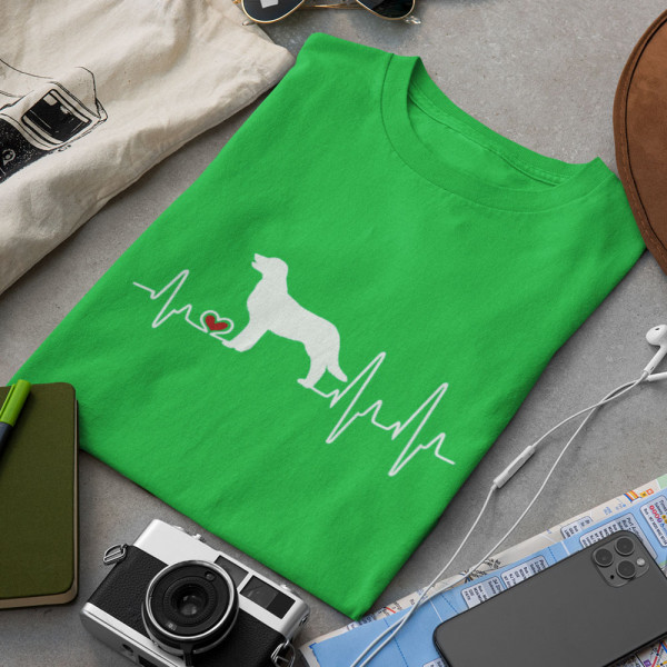 T-krekls "Dog heartbeat pulse"