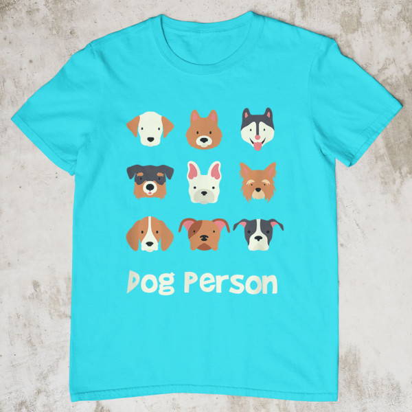 T-krekls "Dog person"