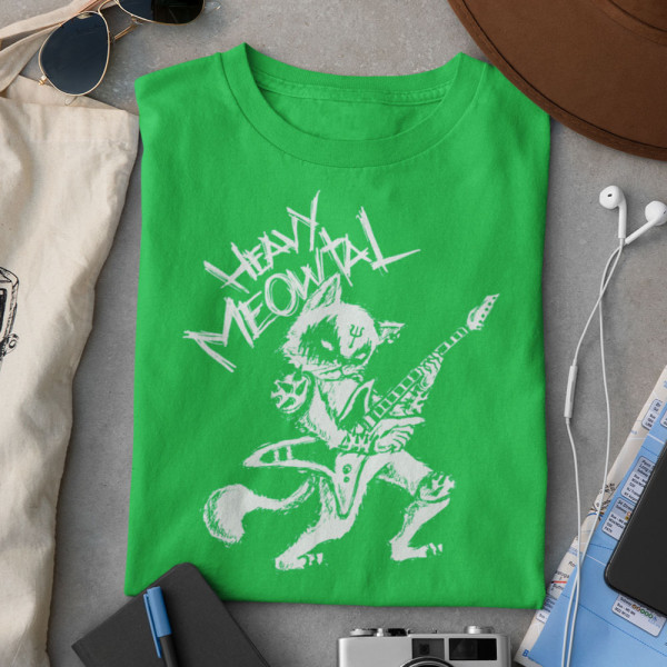 T-krekls "Heavy Meowtal"