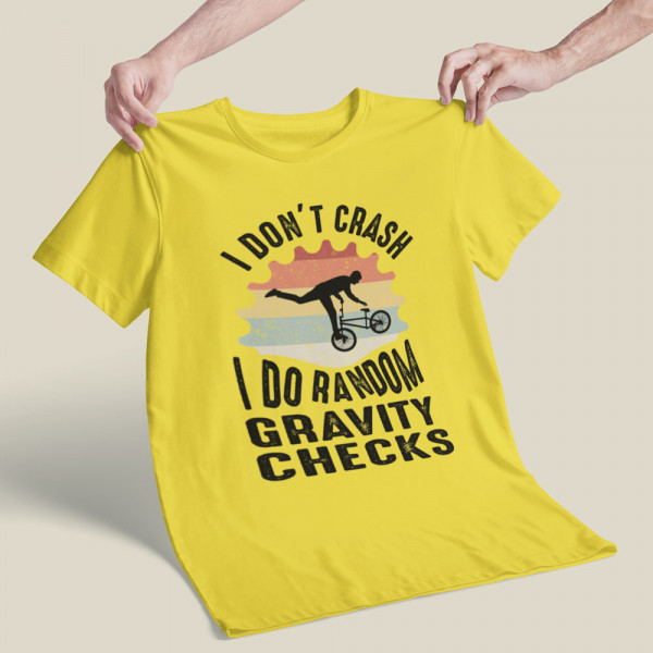 T-krekls "I don't crash"