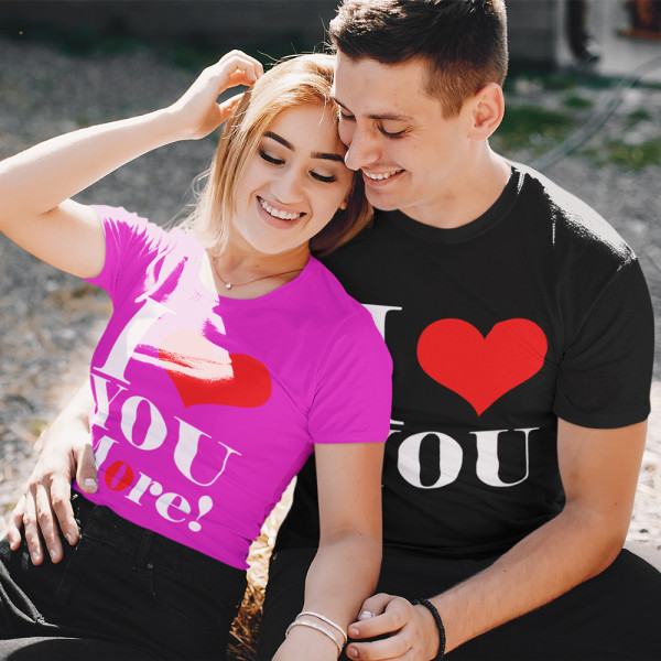 T-kreklu komplekts "Couple love"