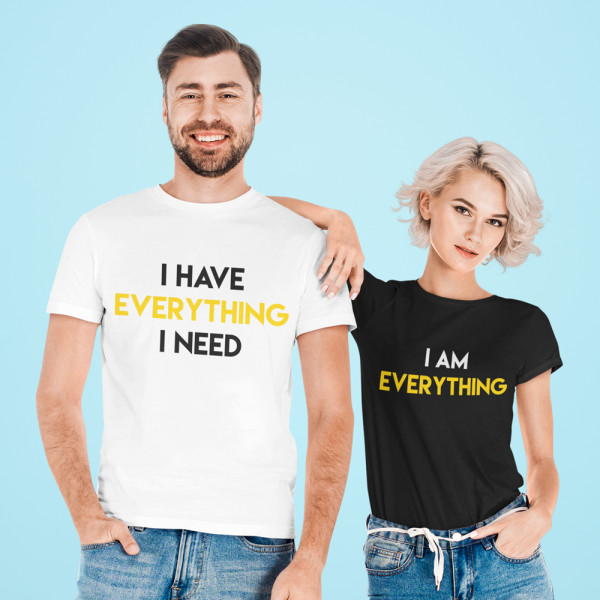 T-kreklu komplekts "We have EVERYTHING"